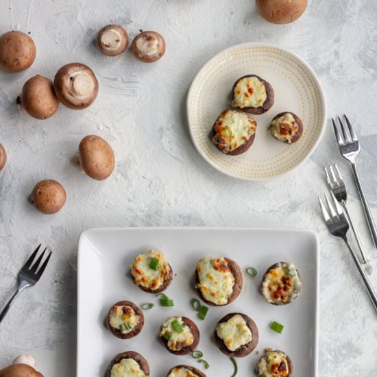Blue Cheese Stuffed Mushrooms - Recipe photo by champagne-tastes