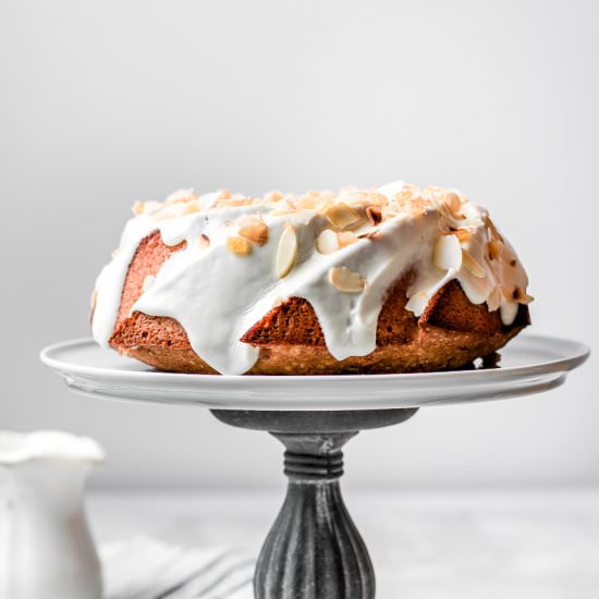 Orange Almond Bundt Cake - Recipe photo by anasbakingchronicles