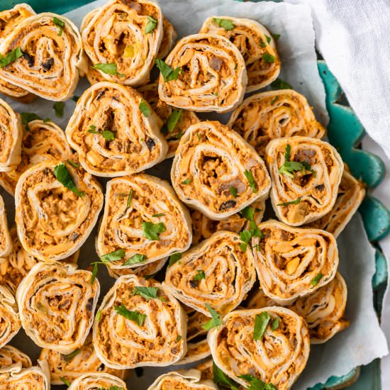 MEXICAN PINWHEELS - Recipe photo by the cookie rookie
