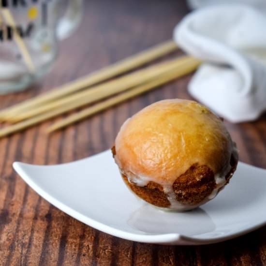 Orange Glazed Cake Pops - Recipe photo by inthekitchnet