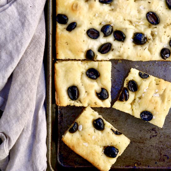 Rosemary, Black Olive And Sea Salt - Recipe photo by simmerandsauce