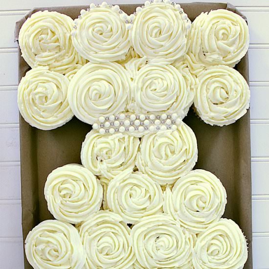 Wedding Dress Cupcakes - Recipe photo by mamabearscookbook