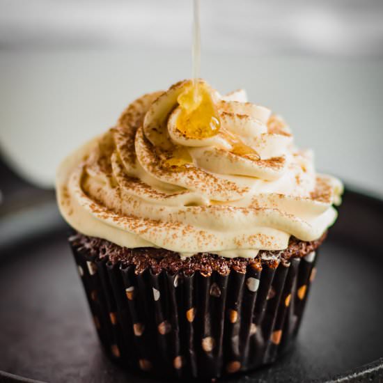 Chocolate Cupcakes w/ Coconut Cream - Recipe photo by cinnamonandtoast