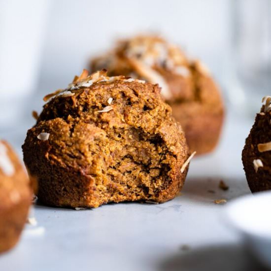 Garam Masala Carrot Muffins - Recipe photo by foodfaithfitness