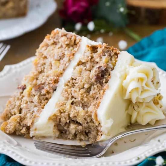 Hummingbird Cake - Recipe photo by SugarSpunRun