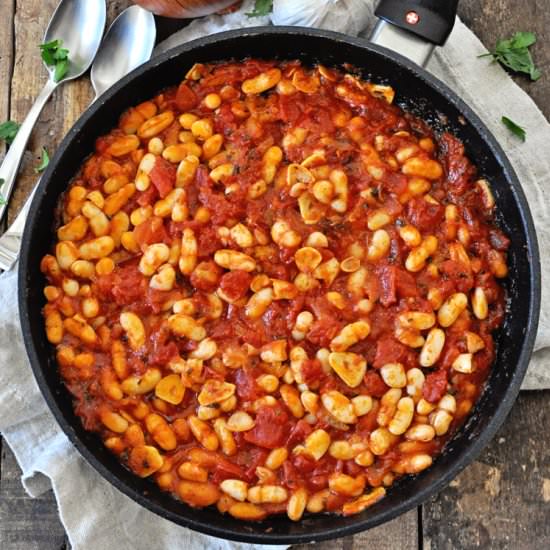 Spanish White Beans - Recipe photo by Spain on a Fork