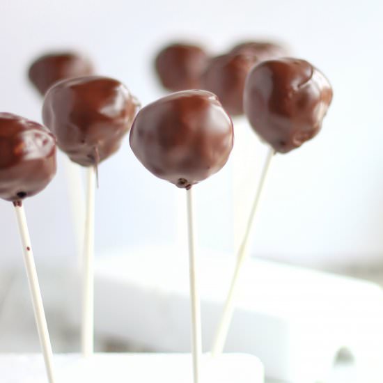 Keto Vanilla Cake Pops - Recipe photo by Officially Gluten Free