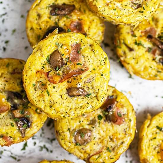 Denver Omelette Egg Cups - Recipe photo by therusticfoodie