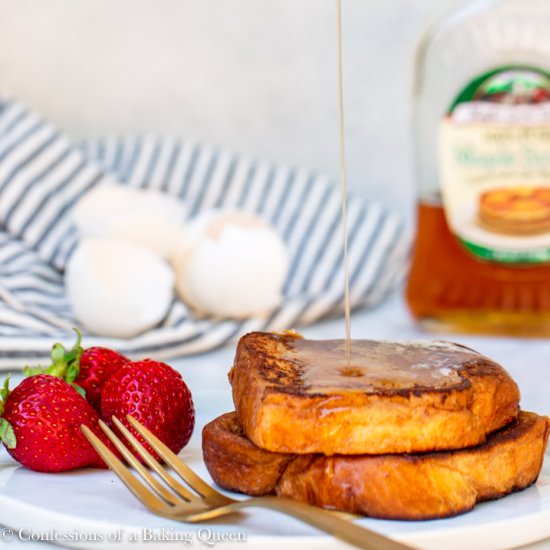French Toast Recipe - Recipe photo by confessionsofabakingqueen