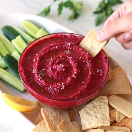 Beet Dip - Recipe photo by zenandzaatar
