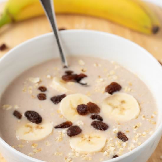 Banana Cinnamon Overnight Oats - Recipe photo by neilshealthymeals