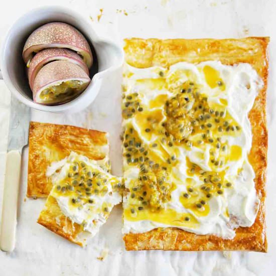 Passionfruit Tart - Recipe photo by SweetCaramelSunday