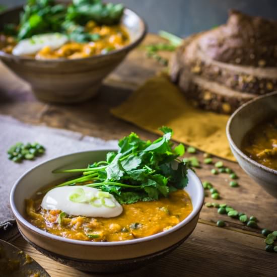 Spicy Chicken Soup - Recipe photo by Properfoodie