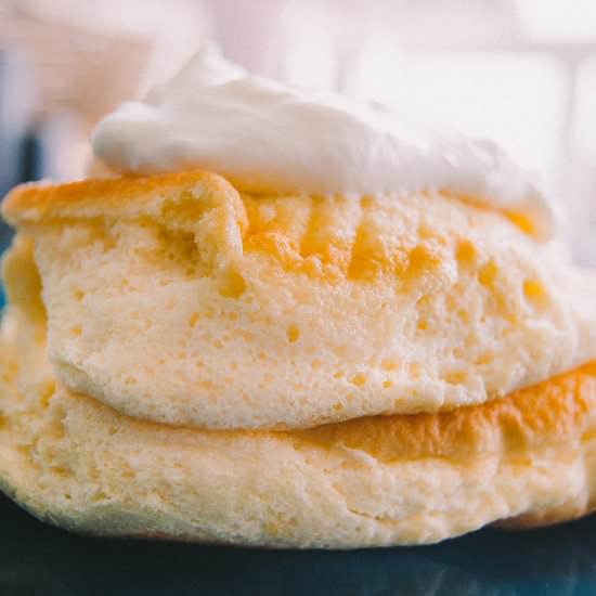 Fluffy Japanese Pancakes - Recipe photo by chocolatesandchai