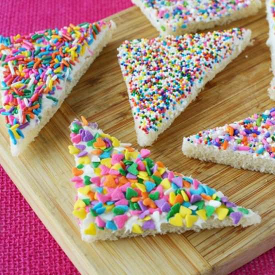 Easy Fairy Bread - Recipe photo by jsoltys