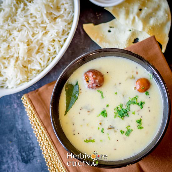 Instant Pot Gujarati Kadhi and Rice - Recipe photo by Herbivore Cucina