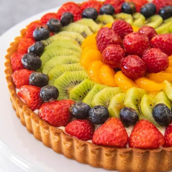 French Fruit Tart - Recipe photo by houseofnasheats