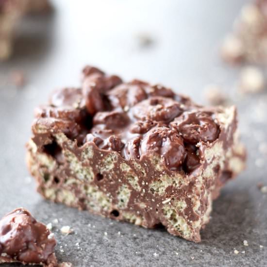 3 Ingredient Cereal Crunch Bars - Recipe photo by theconscientiouseater