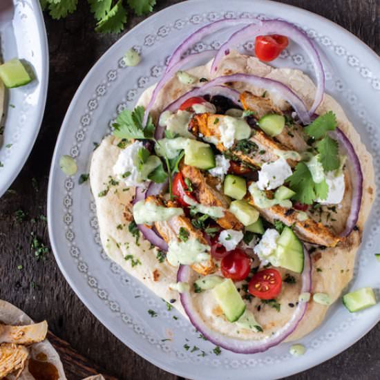 Chicken Shawarma Wraps - Recipe photo by crazyinspiredlife