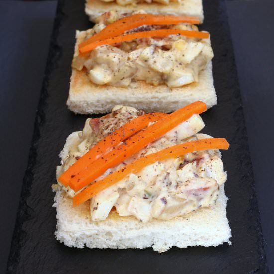 Roasted Bacon & Egg Mayonnaise - Recipe photo by 5Flavours