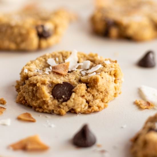 Almond Coconut Choc Chip Cookies - Recipe photo by cinnamonandtoast