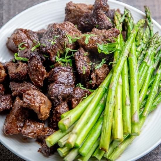 Air Fryer Steak Tips Recipe - Recipe photo by letthebakingbegin