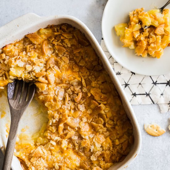 Pineapple Casserole - Recipe photo by allthekingsmorsels