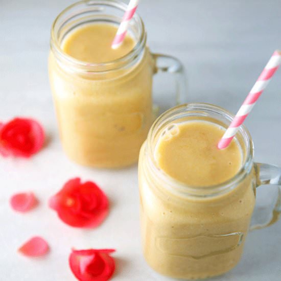 Papaya Tropical Smoothie - Recipe photo by Tastefulventure