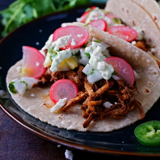 Honey Chipotle Pork Tacos - Recipe photo by Frydae