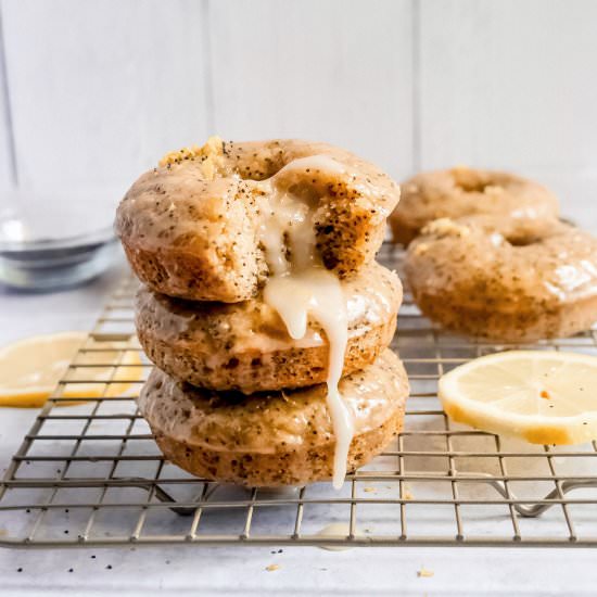 Lemon Poppy Seed Donuts - Recipe photo by Girlwiththeironcast