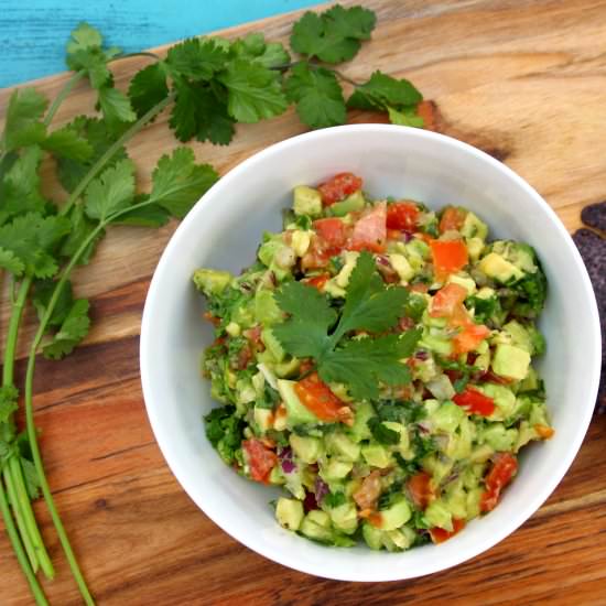 Fresh Guacamole - Recipe photo by Savored Joy