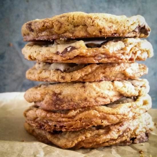 Chewy Chocolate Chip Cookies - Recipe photo by The Cosmic Cookie Jar