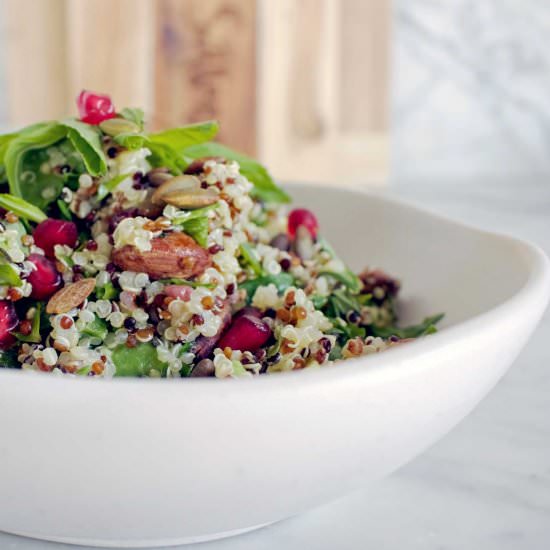 Pomegranate & Mint Salad - Recipe photo by amysavagenutrition