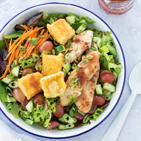Chicken, Camembert and Grape Salad - Recipe photo by Your Ultimate Menu