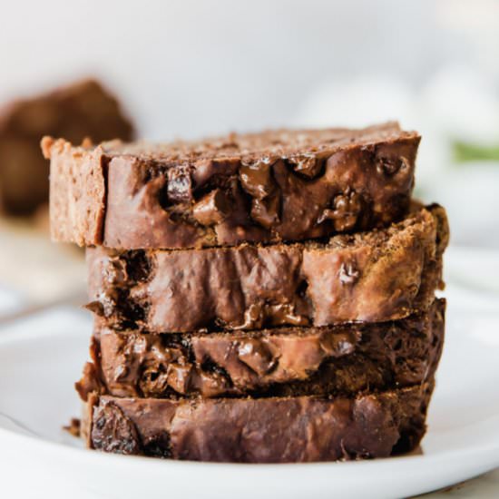 Choc Cinnamon Banana Bread - Recipe photo by baking-ginger