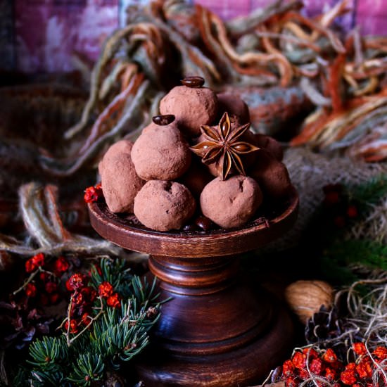 Coffee Kahlua Truffles - Recipe photo by havocinthekitchen