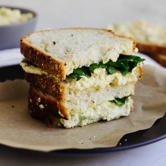 Vegan Egg Salad - Recipe photo by plantedpurpose
