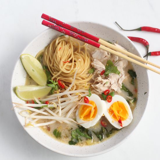 Homemade Healthy Ramen with Chicken - Recipe photo by MyTastyTrials