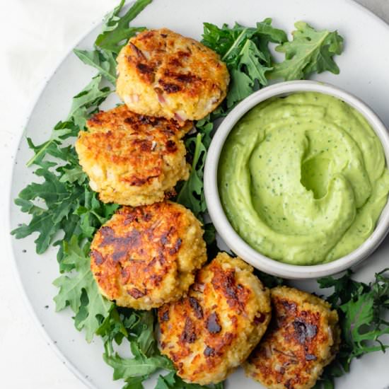 Crispy Quinoa Patties - Recipe photo by feelgoodfoodie1