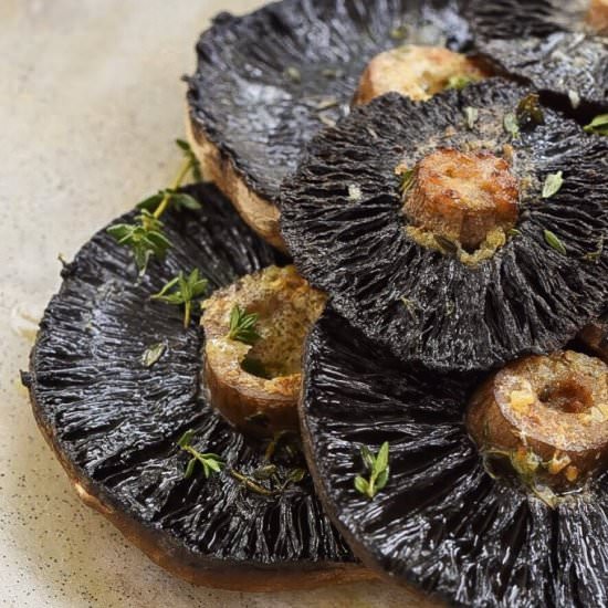 Roasted Mushrooms - Recipe photo by AnotherFoodBlogger