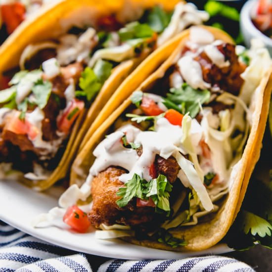 BAJA FISH TACOS RECIPE - Recipe photo by houseofnasheats
