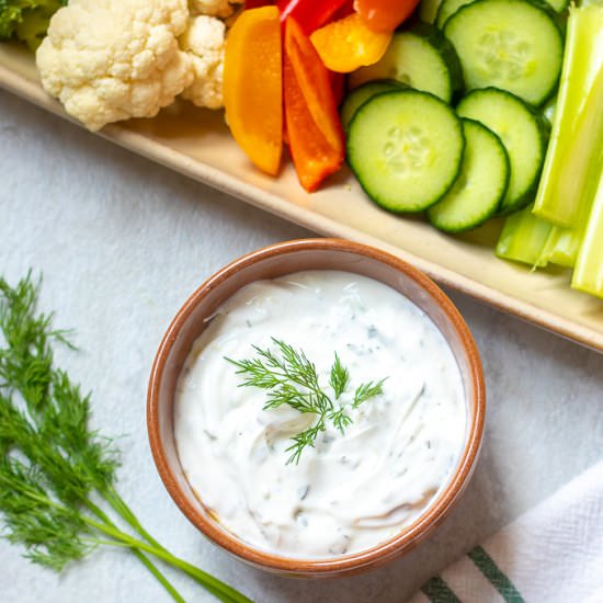 Dill Dip - Recipe photo by amindfullmom