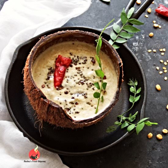 Coconut & Chana Dal Chutney - Recipe photo by anshusfoododyssey