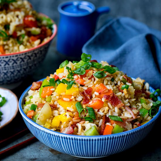 Special Fried Rice - Recipe photo by KitchenSanctuary