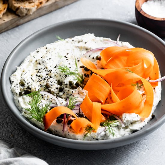 Whipped Goat Cheese Dip - Recipe photo by snixykitchen