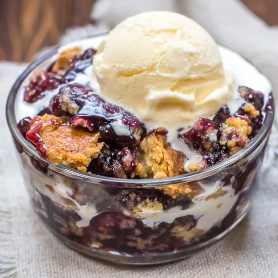 Blueberry Dump Cake - Recipe photo by Flavor Mosaic