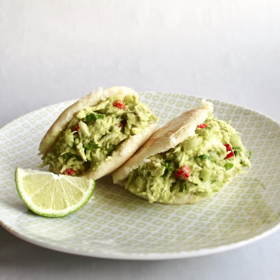 Reina Pepiada Arepas - Recipe photo by ai made it for you