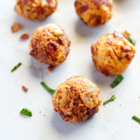 Keto Chili Cheese Bite Appetizers - Recipe photo by texasgranolagirl