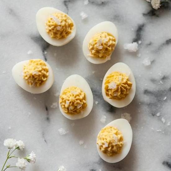 Adorable Deviled Quail Eggs - Recipe photo by shekeepsalovelyhome