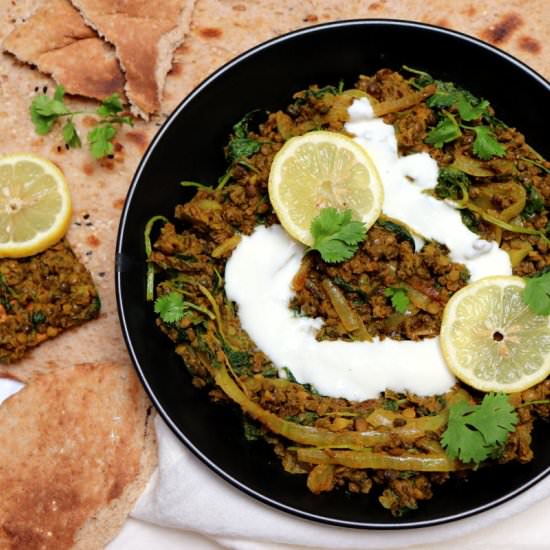 Ginger Curried Lentils - Recipe photo by chapiskitchen